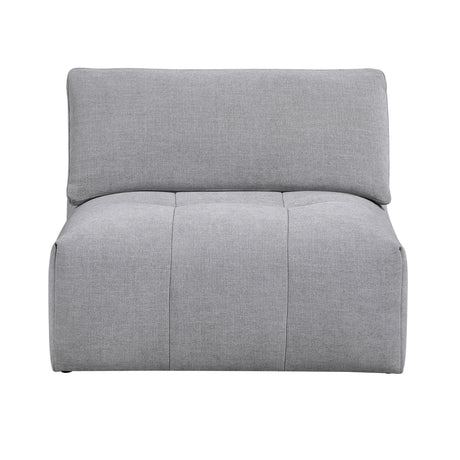 Tidal Gray 5-Piece Modular Sectional with Ottoman from Homelegance - Luna Furniture