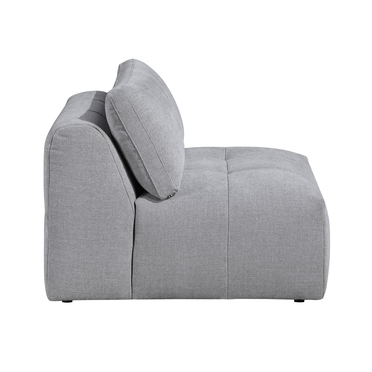 Tidal Gray 5-Piece Modular Sectional with Ottoman from Homelegance - Luna Furniture