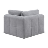 Tidal Gray 6-Piece Modular Sectional with Ottoman from Homelegance - Luna Furniture
