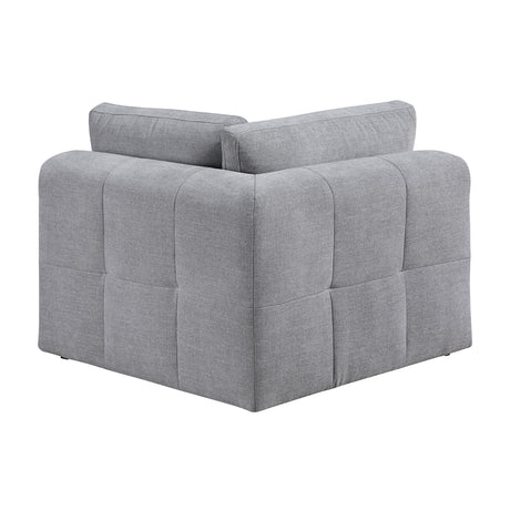 Tidal Gray 6-Piece Modular Sectional with Ottoman from Homelegance - Luna Furniture