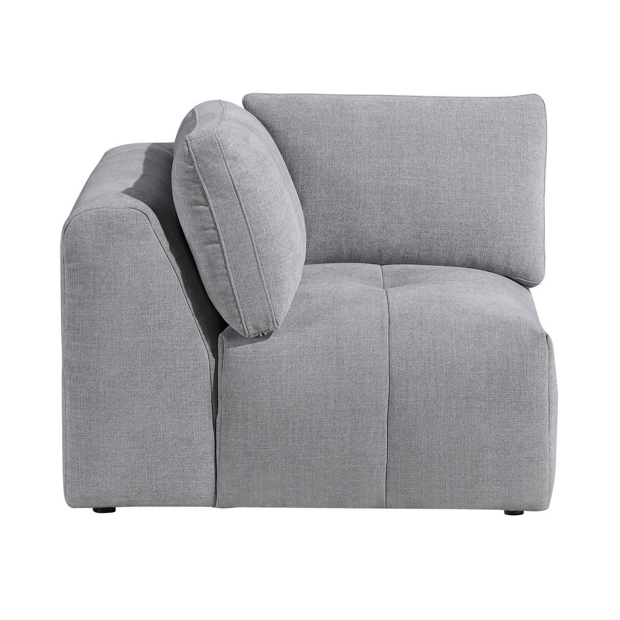Tidal Gray 5-Piece Modular Sectional with Ottoman from Homelegance - Luna Furniture
