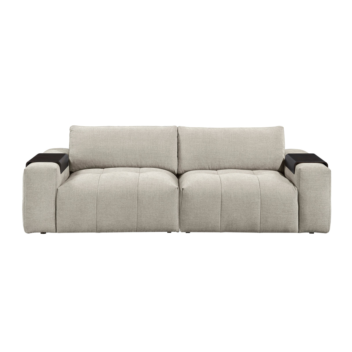 Tidal Taupe Modular Loveseat from Homelegance - Luna Furniture