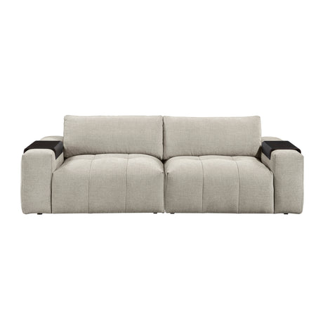 Tidal Taupe Modular Loveseat from Homelegance - Luna Furniture