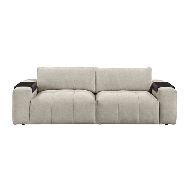 Tidal Taupe Modular Loveseat