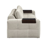 Tidal Taupe Modular Loveseat from Homelegance - Luna Furniture