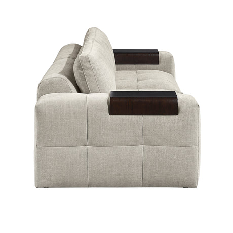 Tidal Taupe Modular Loveseat from Homelegance - Luna Furniture