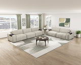 Tidal Taupe Modular Loveseat from Homelegance - Luna Furniture