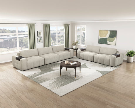 Tidal Taupe Modular Loveseat from Homelegance - Luna Furniture
