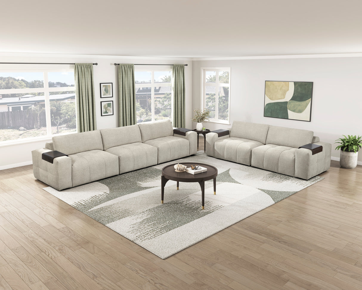 Tidal Taupe Modular Sofa from Homelegance - Luna Furniture