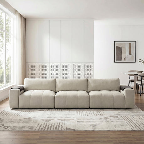 Tidal Taupe Modular Loveseat from Homelegance - Luna Furniture