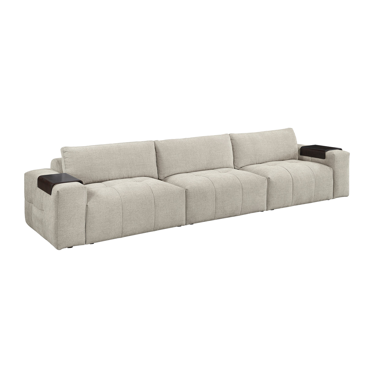 Tidal Taupe Modular Loveseat from Homelegance - Luna Furniture
