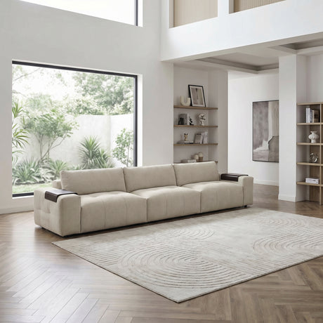 Tidal Taupe Modular Loveseat from Homelegance - Luna Furniture