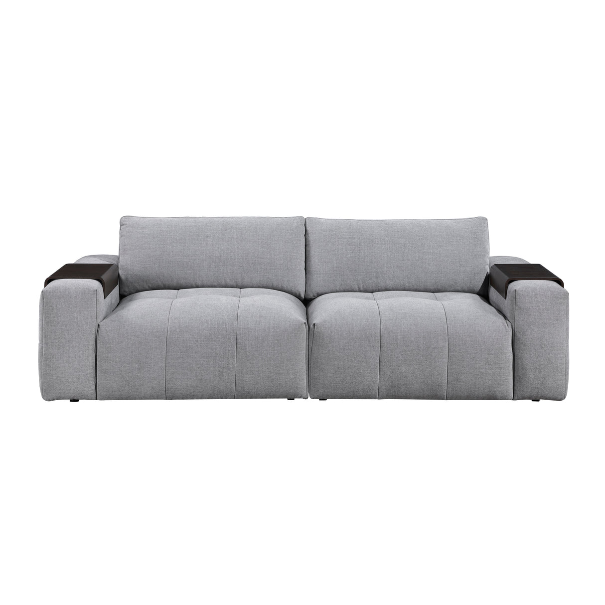 Tidal Gray Love Seat from Homelegance - Luna Furniture