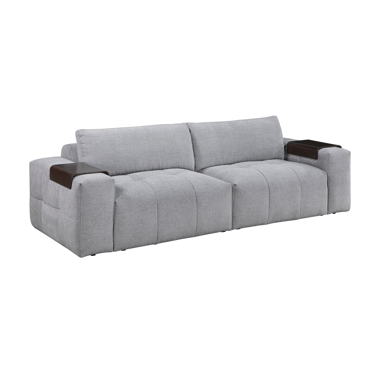 Tidal Gray Love Seat from Homelegance - Luna Furniture