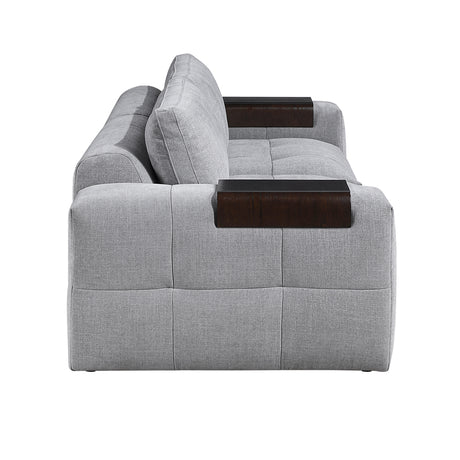 9155GY-2* (2)Love Seat from Homelegance - Luna Furniture