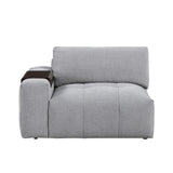 Tidal Gray 4-Piece Modular Sectional from Homelegance - Luna Furniture