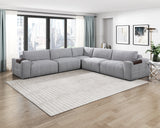Tidal Gray 5-Piece Modular Sectional from Homelegance - Luna Furniture