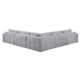 Tidal Gray 5-Piece Modular Sectional from Homelegance - Luna Furniture