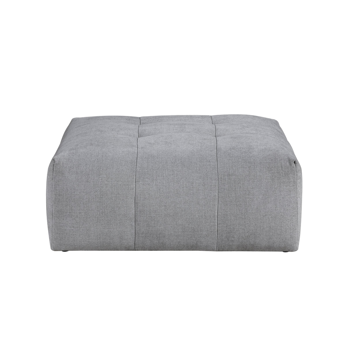 Tidal Gray Ottoman with Caster from Homelegance - Luna Furniture