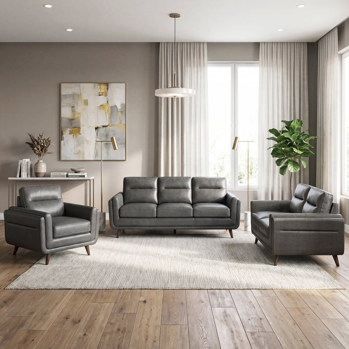 9169DGY-1 Chair from Homelegance - Luna Furniture