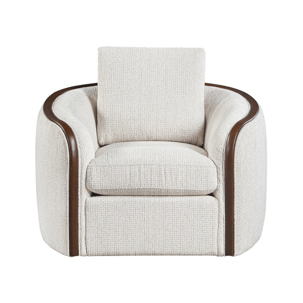 Loom Beige Swivel Chair