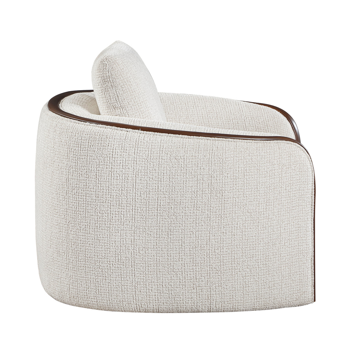 Loom Beige Swivel Chair