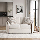 Loom Beige Loveseat