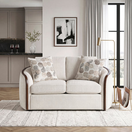 Loom Beige Modern Living Room Set from Homelegance - Luna Furniture