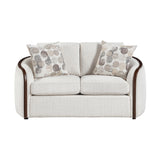 Loom Beige Loveseat
