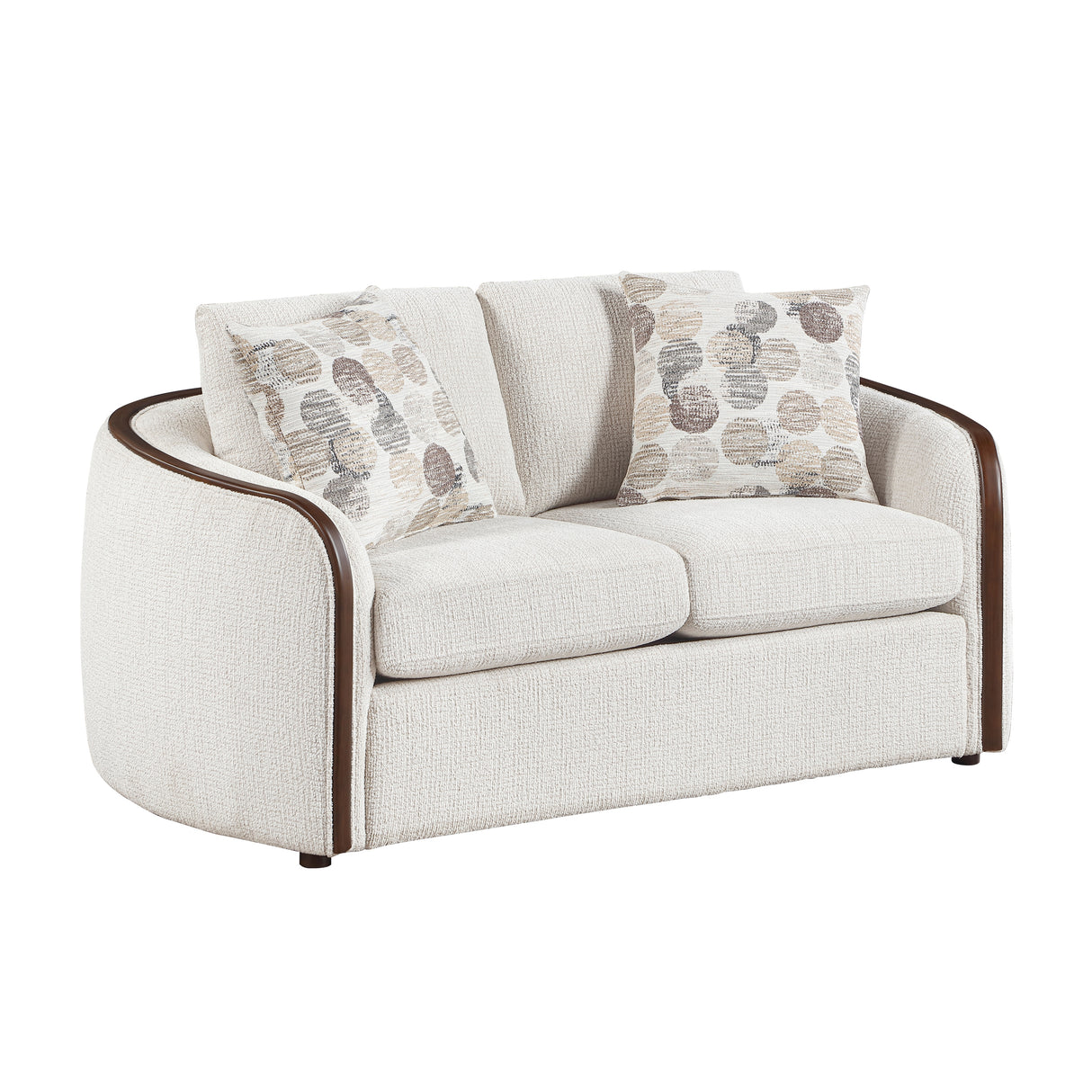 Loom Beige Loveseat