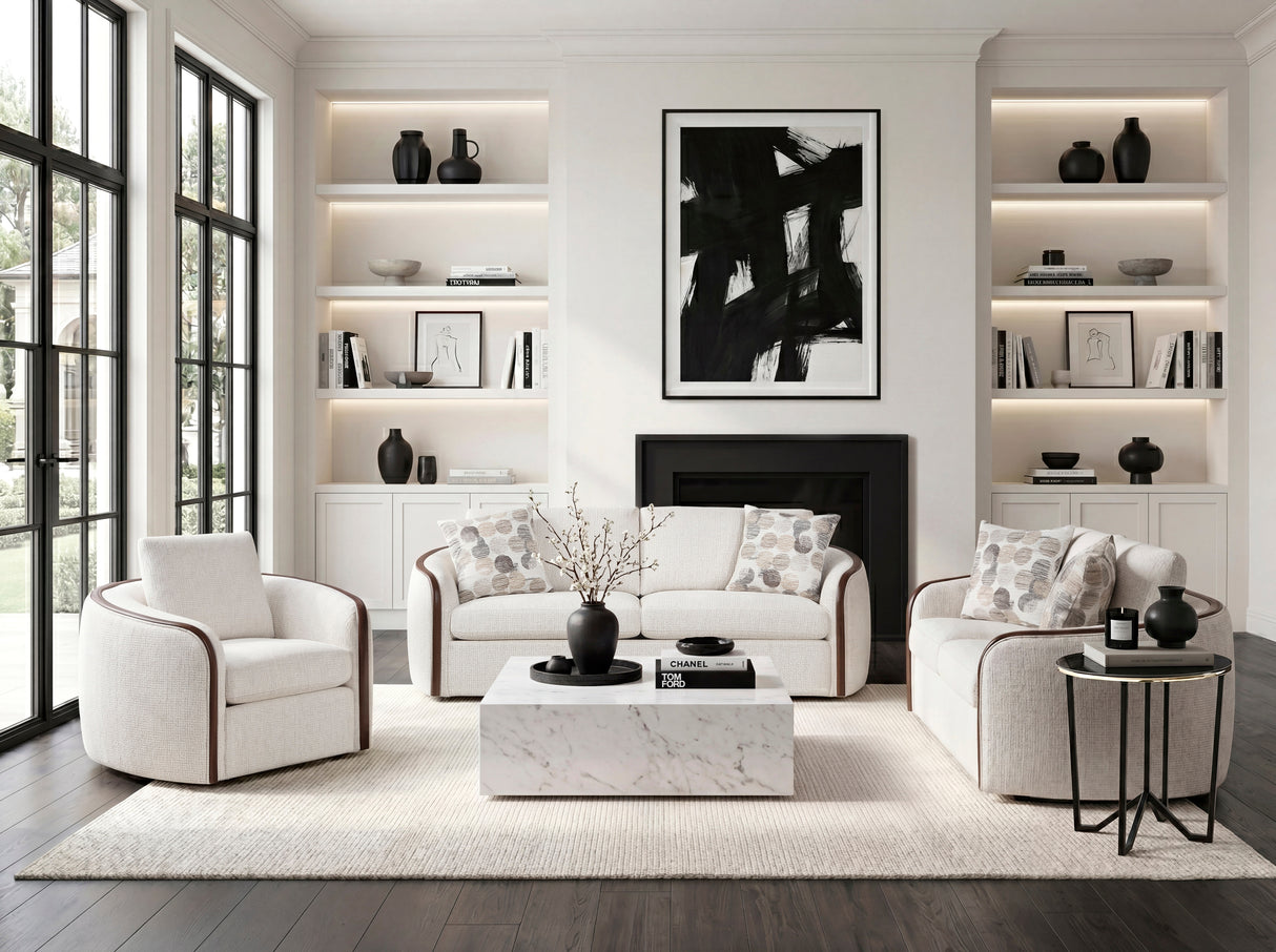 9177WABEG-3 Sofa from Homelegance - Luna Furniture