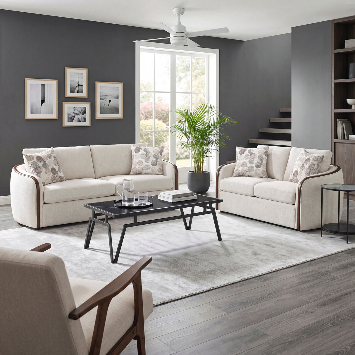 9177WABEG-3 Sofa from Homelegance - Luna Furniture