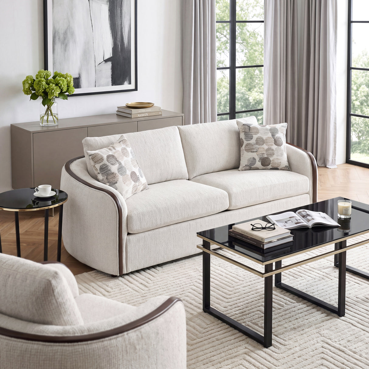 9177WABEG-3 Sofa from Homelegance - Luna Furniture