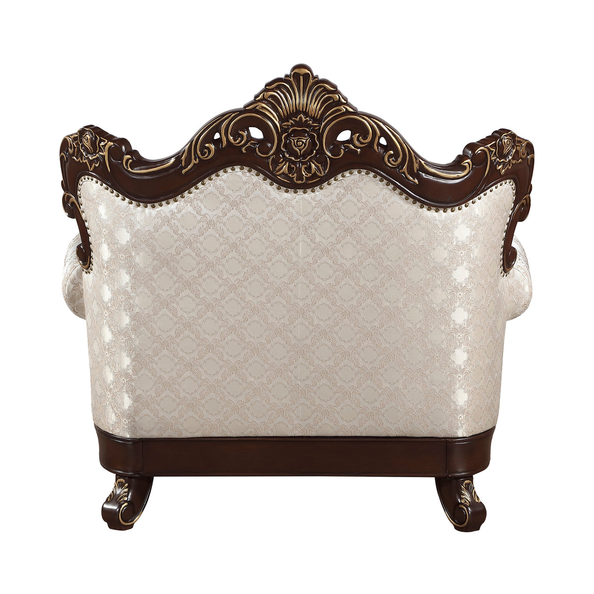 Sovereign Cherry Brown 2-Piece Living Room Set from Homelegance - Luna Furniture