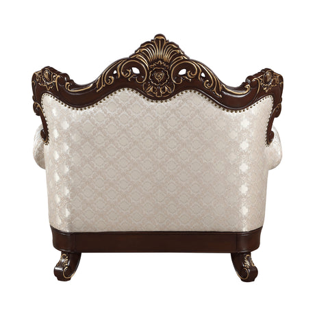 Sovereign Cherry Brown 2-Piece Living Room Set from Homelegance - Luna Furniture