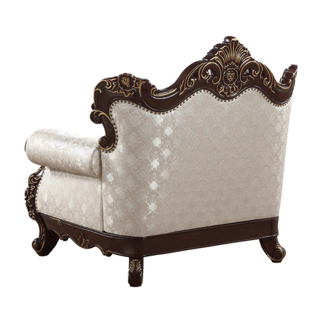 Sovereign Cherry Brown 2-Piece Living Room Set from Homelegance - Luna Furniture