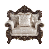 Sovereign Cherry Brown 2-Piece Living Room Set from Homelegance - Luna Furniture