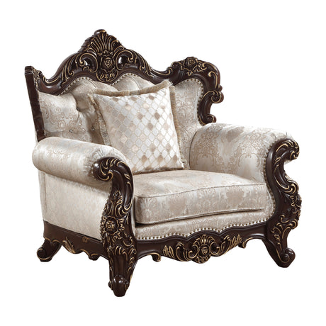 Sovereign Cherry Brown 2-Piece Living Room Set from Homelegance - Luna Furniture