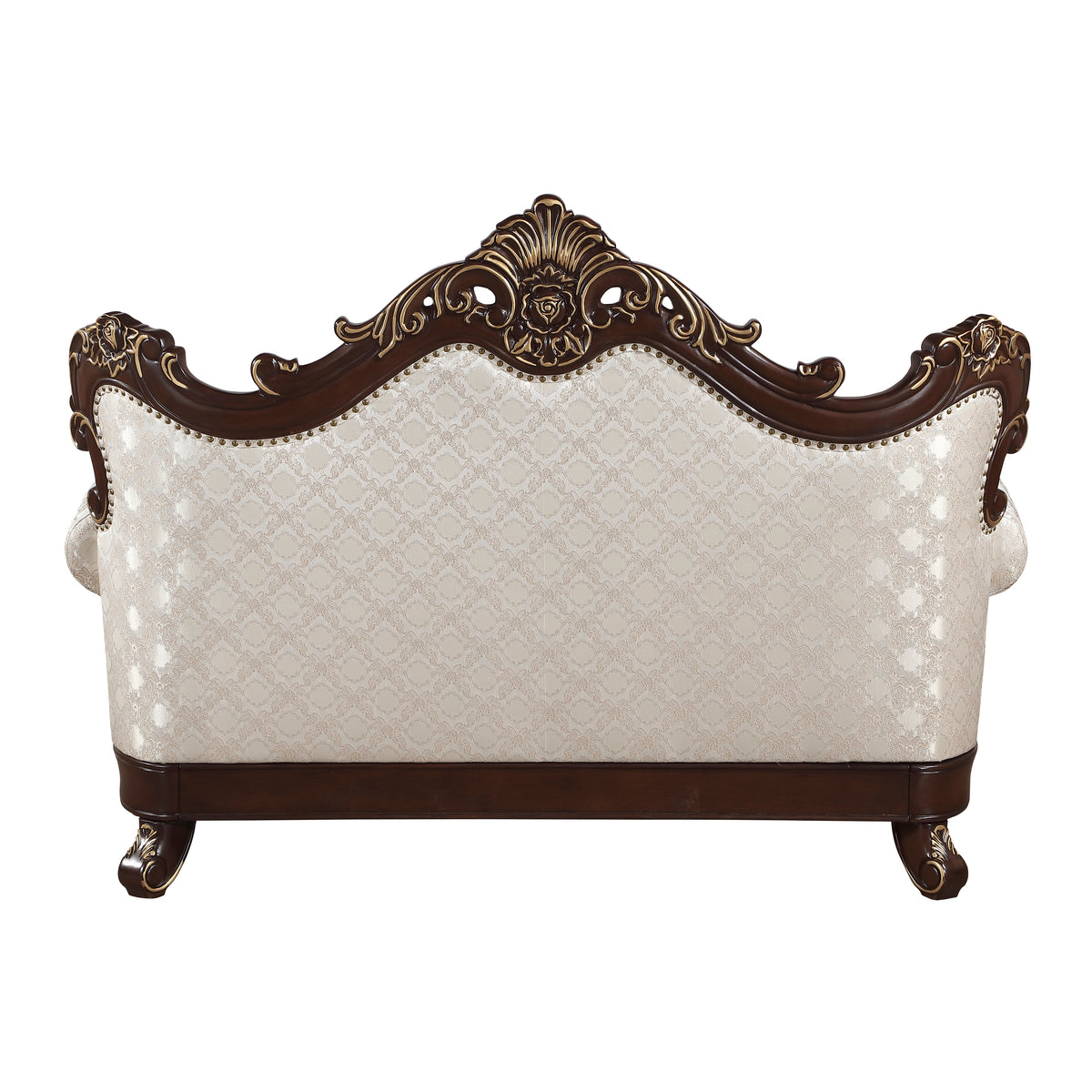 Sovereign Cherry Brown Chair from Homelegance - Luna Furniture
