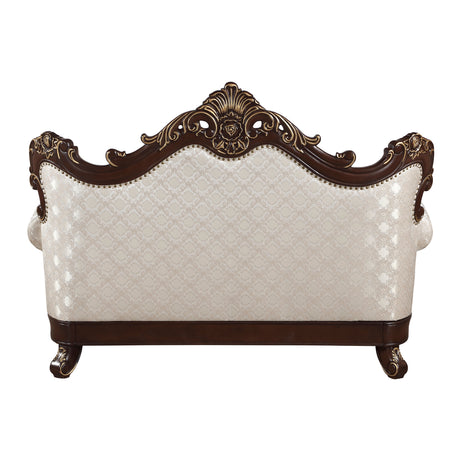 Sovereign Cherry Brown Chair from Homelegance - Luna Furniture