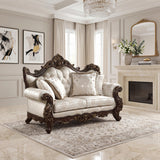 Sovereign Cherry Brown 2-Piece Living Room Set