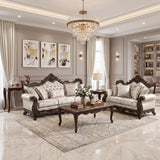 Sovereign Cherry Brown 2-Piece Living Room Set