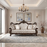Sovereign Cherry Brown Sofa