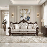 Sovereign Cherry Brown Sofa