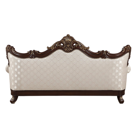 Sovereign Cherry Brown Chair from Homelegance - Luna Furniture