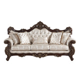 Sovereign Cherry Brown Chair from Homelegance - Luna Furniture