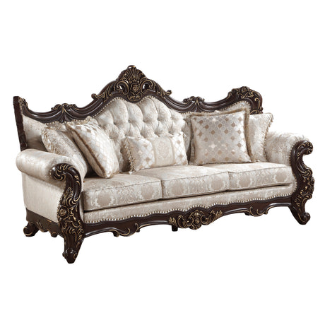 Sovereign Cherry Brown Chair from Homelegance - Luna Furniture