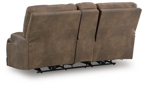 Beckley Place Earth Power Reclining Sofa and Loveseat from Ashley - Luna Furniture