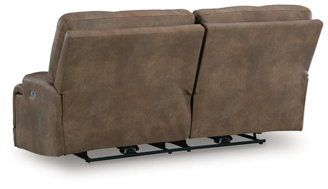 Beckley Place Earth Power Reclining Sofa and Loveseat from Ashley - Luna Furniture