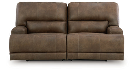 Beckley Place Earth Power Reclining Sofa from Ashley - Luna Furniture